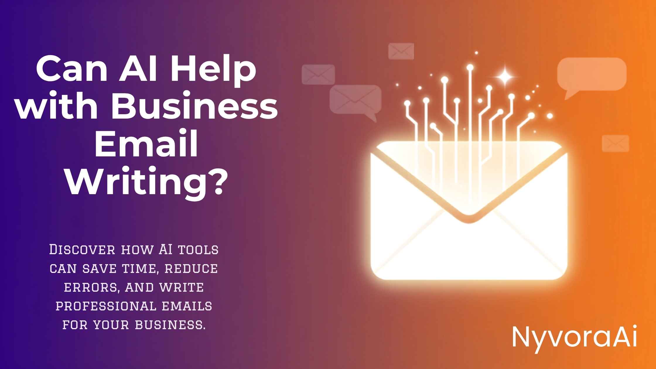 can AI help with business email writing - dashboard showing AI generating professional email drafts and summaries