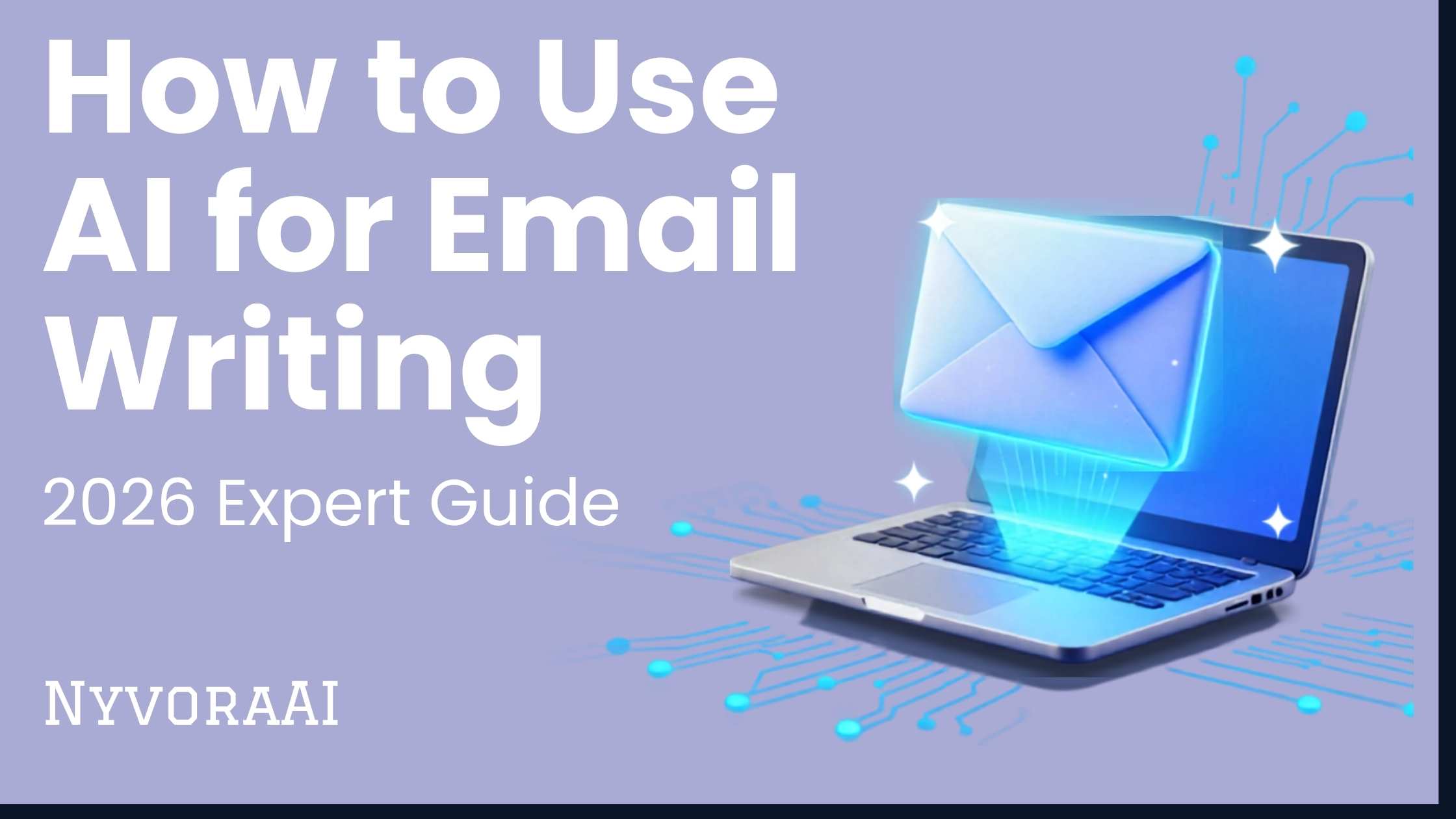 how to use AI for email writing - step-by-step prompt formula and email interface example