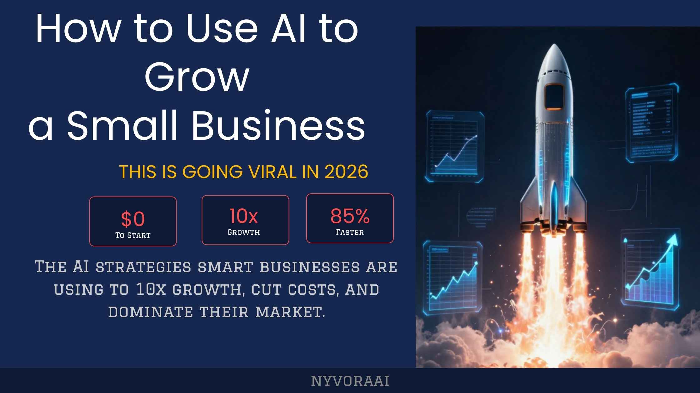 How to use AI to grow a small business - comprehensive guide showing AI tools and strategies for business growth