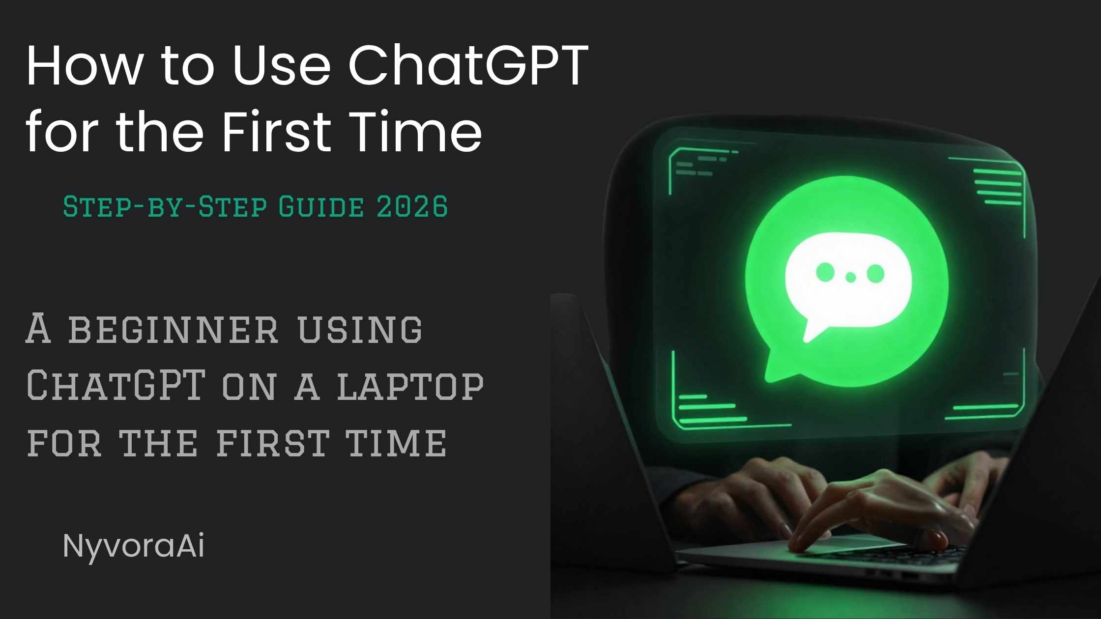 How to use ChatGPT for the first time step by step - screenshot of ChatGPT interface with welcome message and example prompts