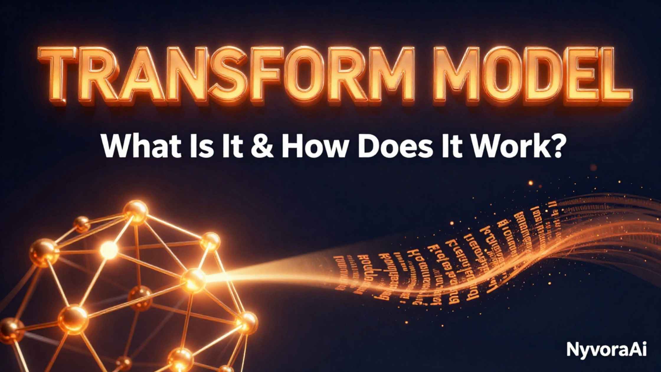 what is a transformer model in AI - diagram showing attention heads and encoder decoder architecture