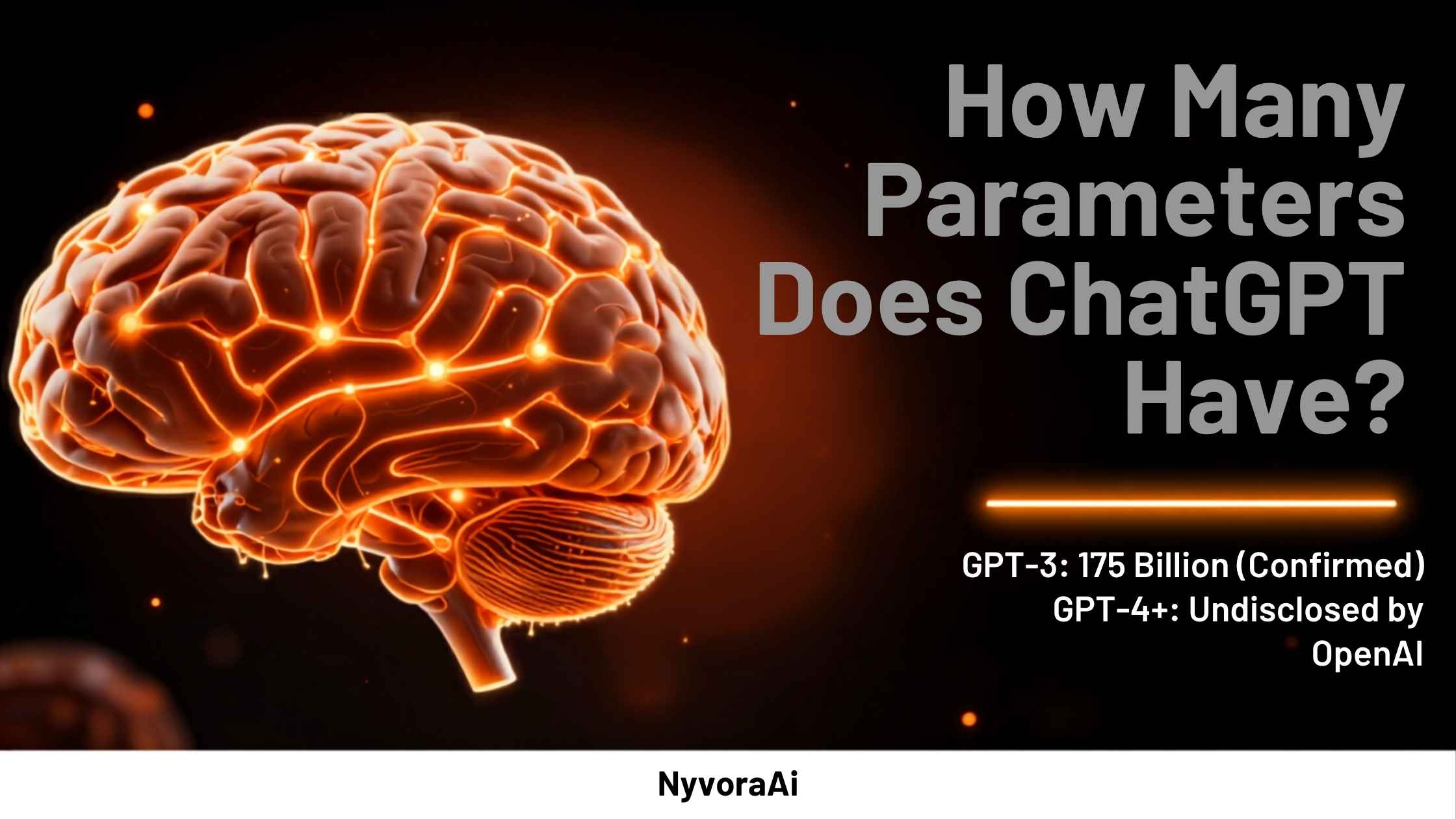 How many parameters does ChatGPT have - chart comparing GPT-3.5, GPT-4, and Llama model sizes