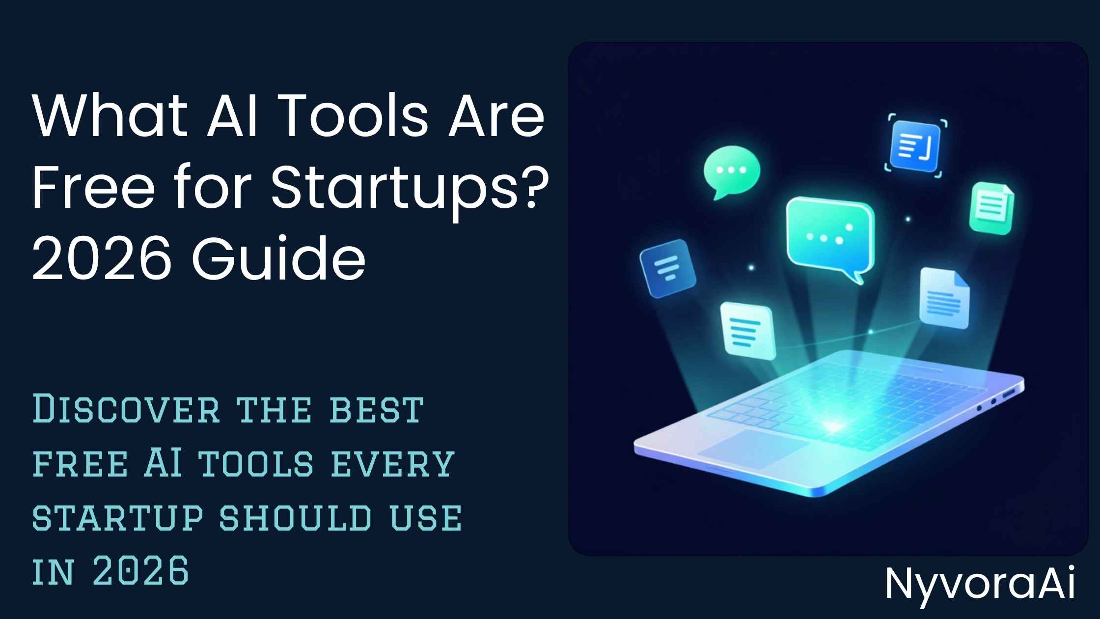 What AI tools are free for startups - a visual comparison chart of the best zero-cost software for new companies
