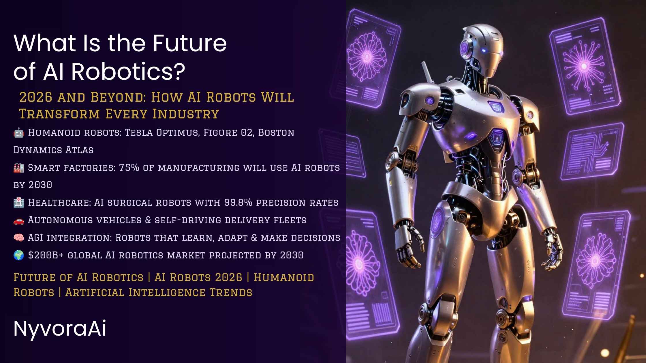 What is the future of AI robotics - a humanoid robot and a human collaborating in a futuristic smart factory environment
